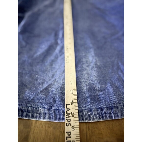 Oversized Denim Shirt Utility Field Jacket Button Down Long Sleeve SZ Large NWT - Picture 6 of 11